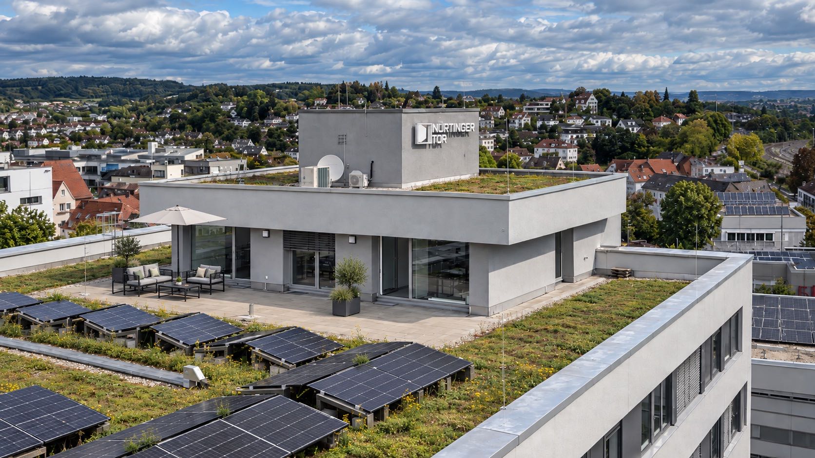Das Büro von IMOVIA Immobilien im Nürtinger Tor, Nürtingen